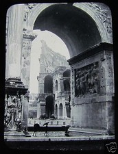 Glass Magic Lantern Slide ARCH