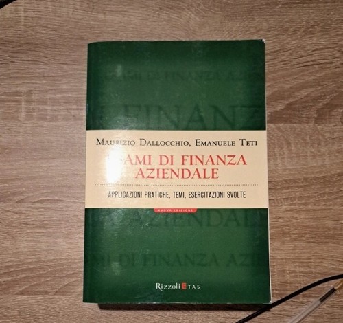 Esami finanza aziendale - di,