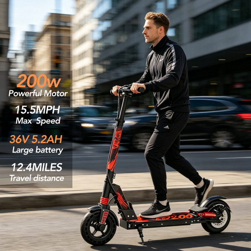 Ed200 electric scooter 200w - electric, 8