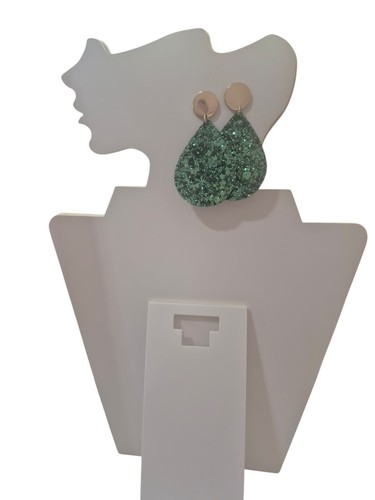 Orecchini donna goccia verdi - donna,