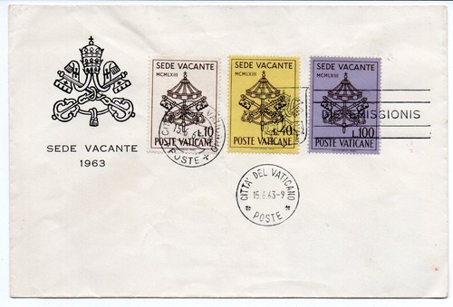 1963 sede vacante - sede,