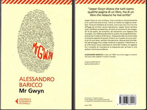 Alessandro baricco gwyn - -, mr