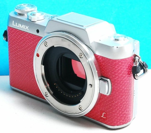 Corpo lumix gf7 rosa - corpo,