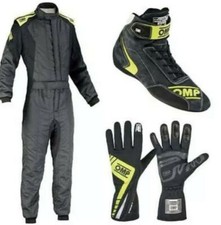 Tuta da corsa Go Kart CIK FIA livello 2 Tuta per kart approvata, scarpe, guan...