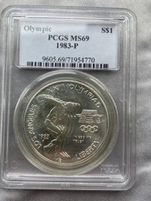 1983-P Olimpiadi XXIII Argento