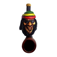 Pipa manuale da fumo Rasta Man