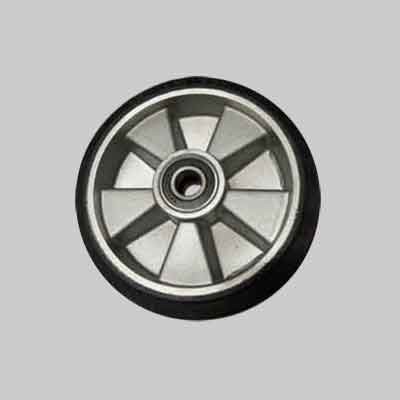 Ruota gomma per transpallet - gomma,