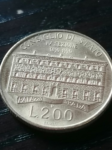 Moneta 200 lire consiglio - 200,