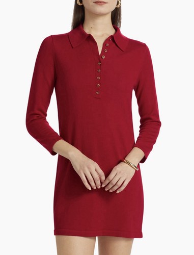 Abito riforma rosso polo luell - abito,