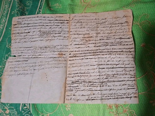 1863 manoscritto lettera - 1863,