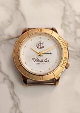 Orologio Svegliarino Poljot Columbus Bianco A Carica Manuale 