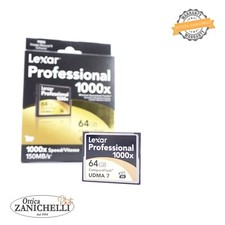LEXAR Compact Flash 64GB 1000x Usato