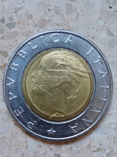 Moneta 500 lire luca - moneta,