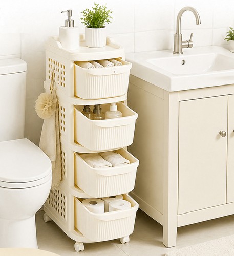 Carrello con ruote con