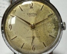 Orologio Vintage Unitas Carica manuale 