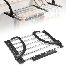 REFORUNG Stendibiancheria da Balcone Estensibile 51-95cm Stendino da Balcone