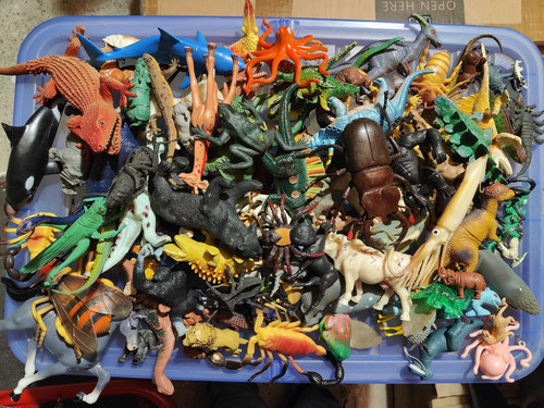 Assortimento figurine - assortimento, di