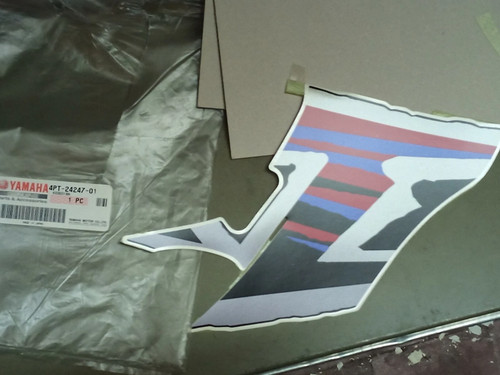 Adesivo decal yamaha - adesivo,