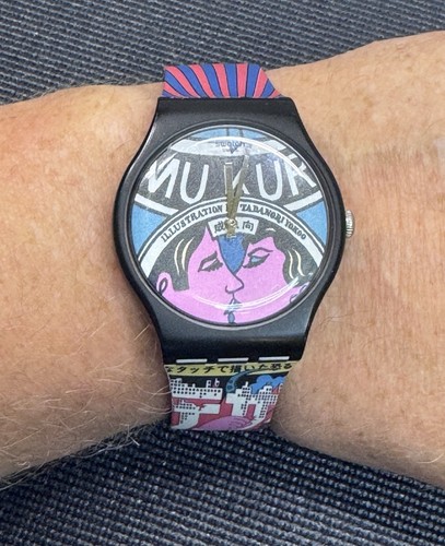 Orologio vintage swatch moma - orologio,