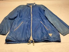 Vintage Retro Fiorucci 80s WindBreaker Jacket Shell giacca a vento danneggiata M