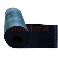 Lastra in gomma millerighe con spessore 3 mm. Altezza 130 cm. pavimento in gomma