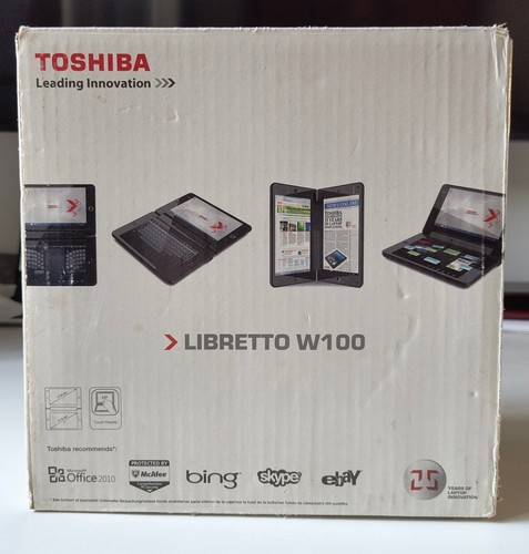 Toshiba libretto w100 10d - libretto, w100-10d