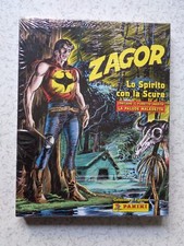 ZAGOR ALBUM FIGURINE PANINI EDIZIONE LIMITATA PERFETTO STATO BLISTERATO