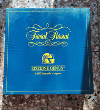 Trivial Pursuit Parker Edizione Genus  Anno 1989  4800 Domande Gioco In Scatola 