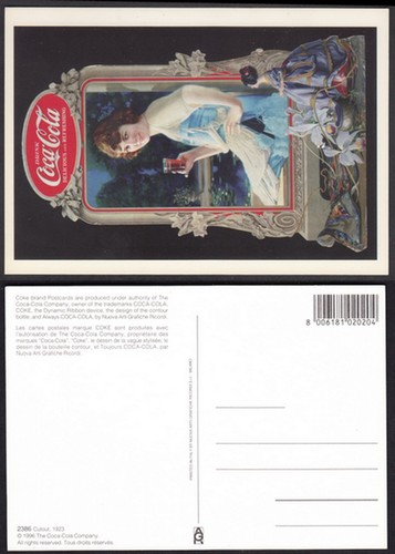 Lotto cartoline coca cola - lotto,
