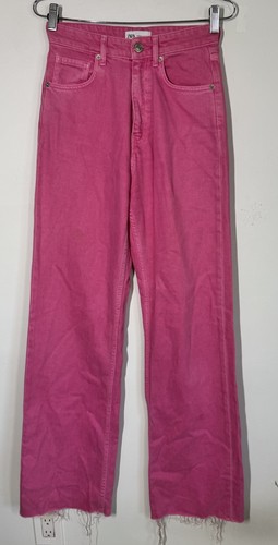 Jeans donna zara rosa caldo - zara,