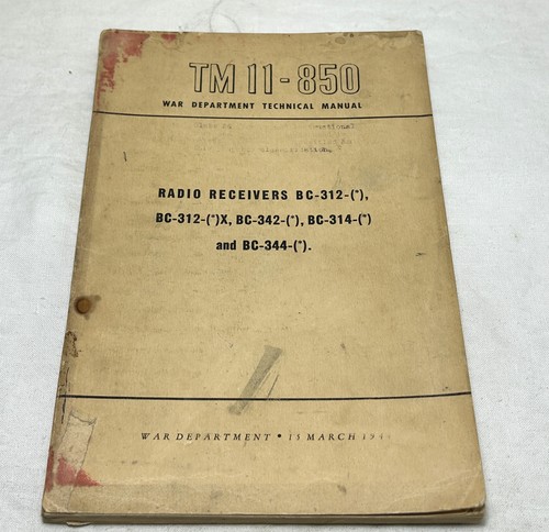 Ww2 312 342 314 - bc-312,342,314,344, radio