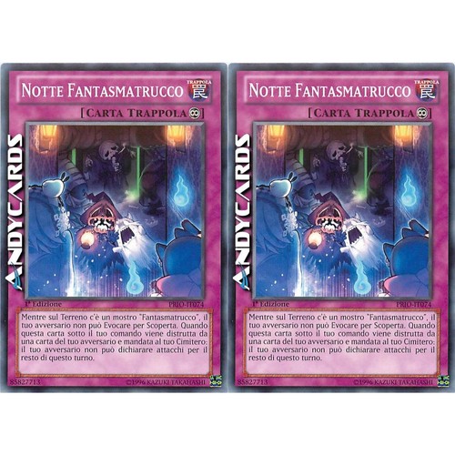 Notte fantasmatrucco - 2x, •