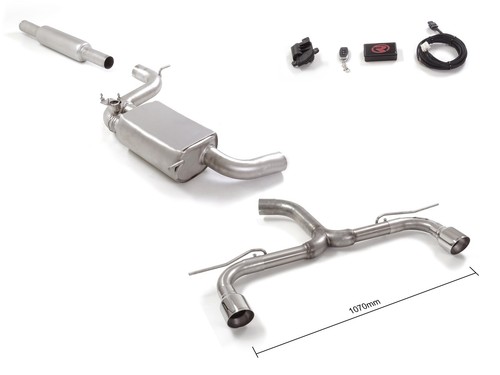 Kit scarico ragazzon - ragazzon, per