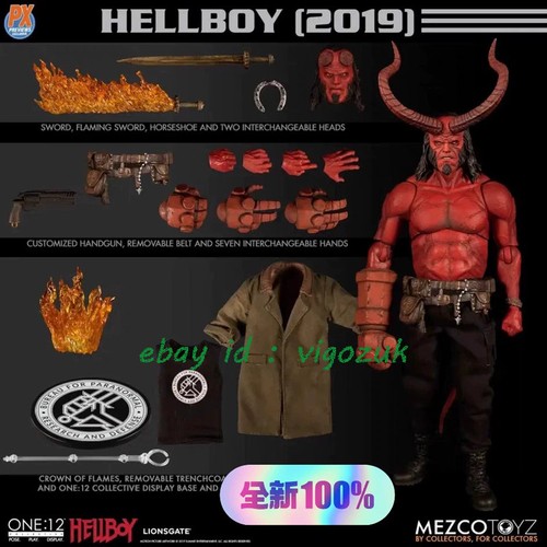 Nuovo mezco hellboy - nuovo, 1/12