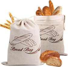 2 Sacchetti per Il Pane in