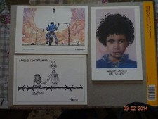 17 CART. PALESTINA COND SUFF. SEGNI DI OXID  KUFIA MATITE MANARA CREPAX PAZIENZA