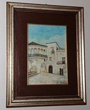 Dipinto Olio Su Tela 1980 ca /