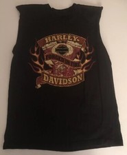 Canotta nera senza maniche da