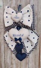 Fiocco Nascita Bimbo nome personalizzabile