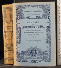 MANUALE DELLA LETTERATURA