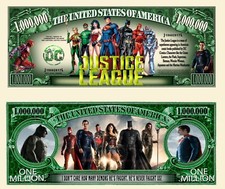 JUSTICE LEAGUE BILLET MILLION