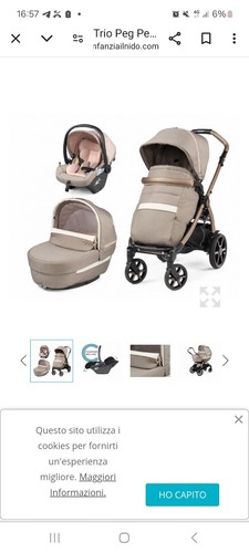 Passeggino trio peg - passeggino,