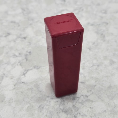 Vintage red tupperware handy - red,