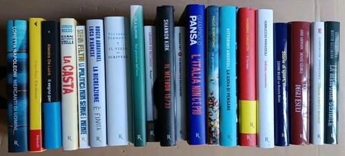 Lotto libri rizzoli titoli - 20,