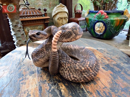 Life size rattle snake - life,
