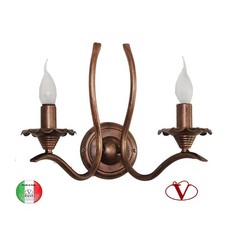 Lampada a parete Ferro Battuto