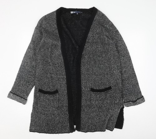 Isle donna nero coatigan - nero,