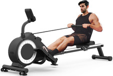 Vogatore Con 16 Livelli Resistenza, Vogatore Pieghevole, Sistema Magnetico, Voga