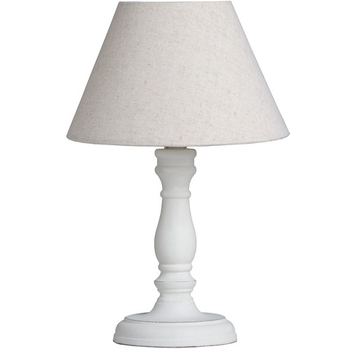 Lampada comodino bianca - lampada,