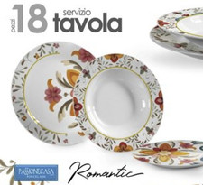 Set servizio piatti tavola - set, 18